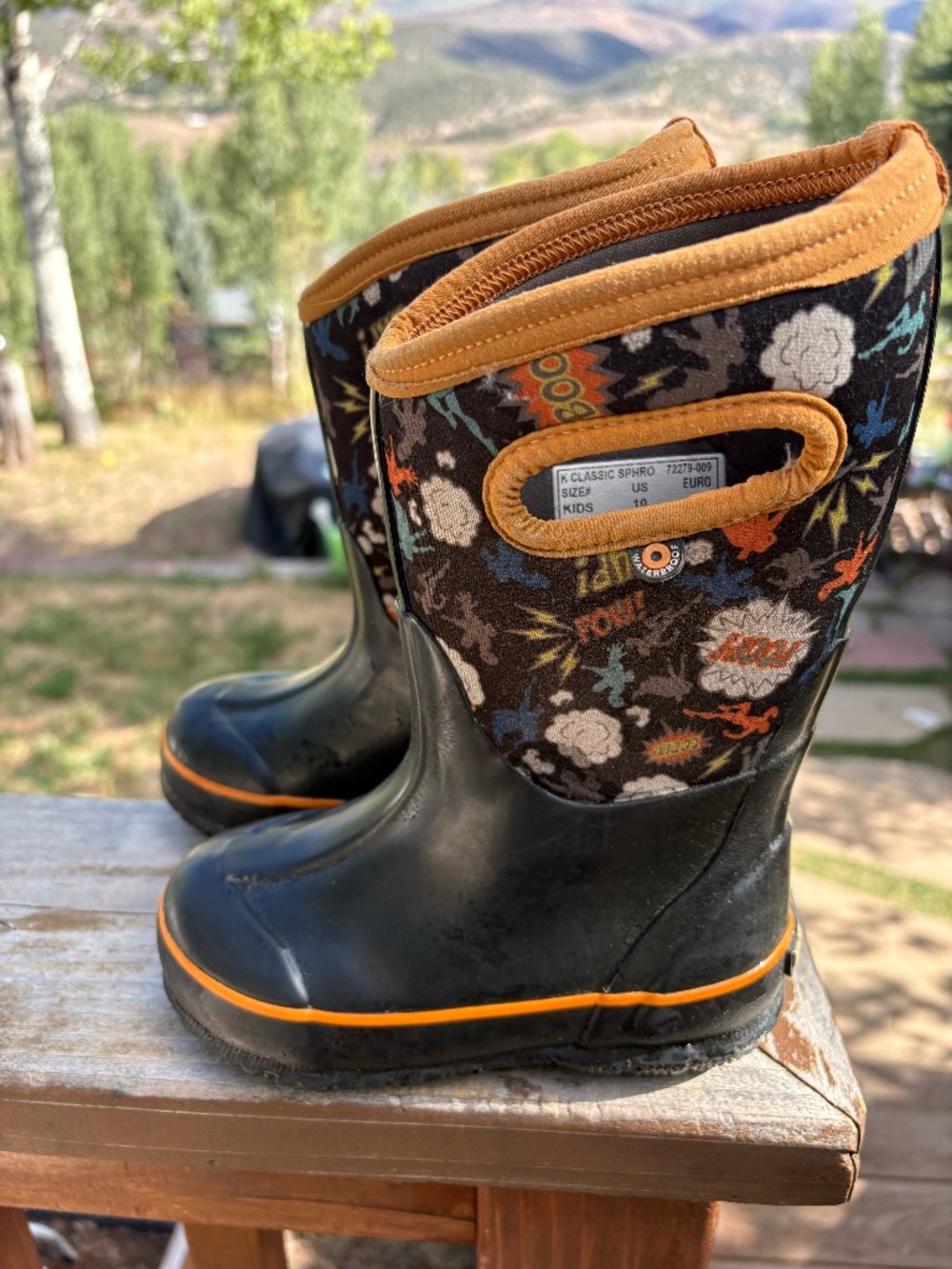 Bogs K Classic Seamless Little Kid Size 10